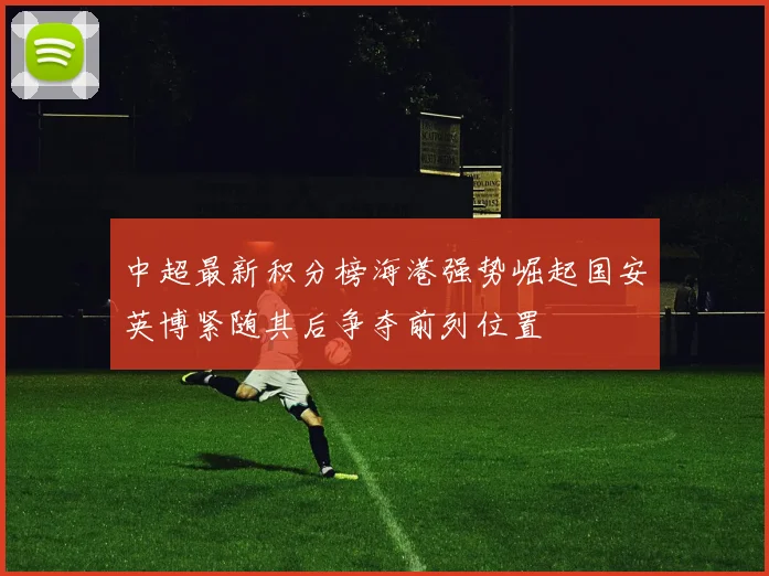 中超最新积分榜海港强势崛起国安英博紧随其后争夺前列位置